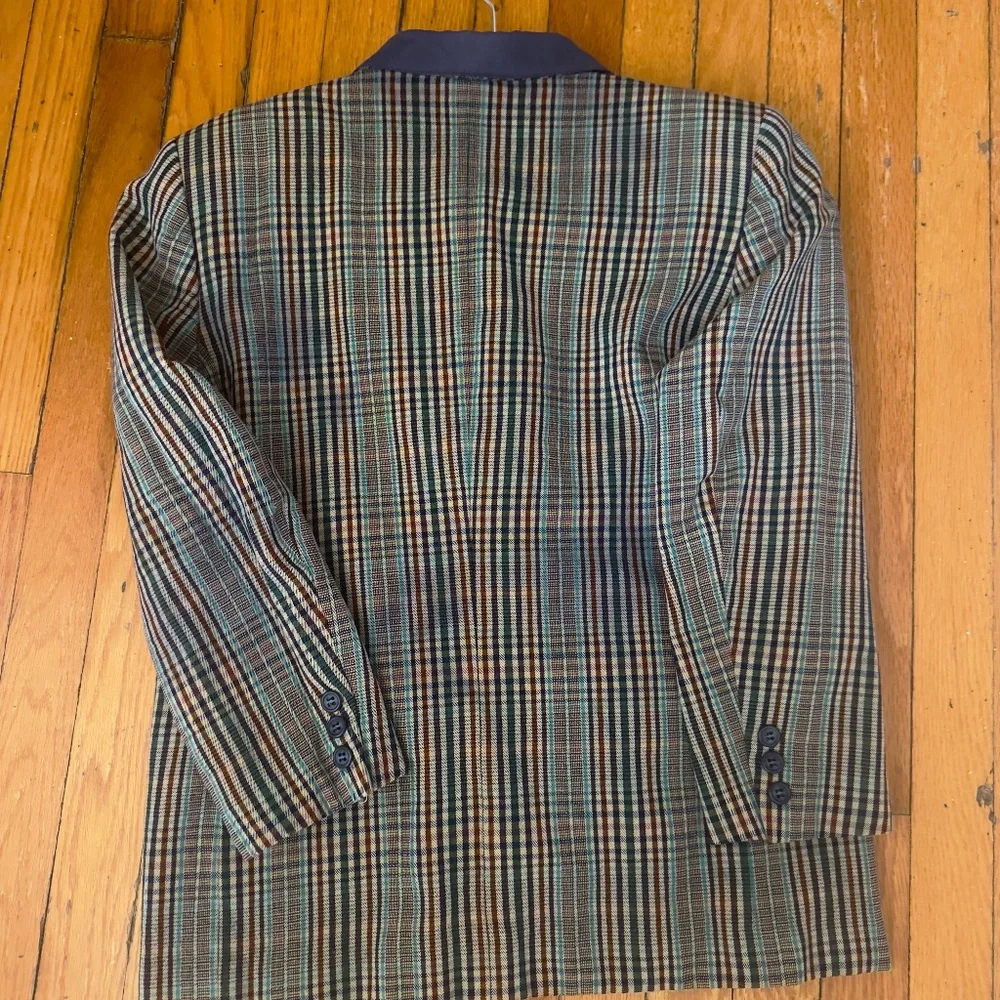 Plaid Vintage Christian Dior Sports Blazer from Japan *Barely Worn Size Medium